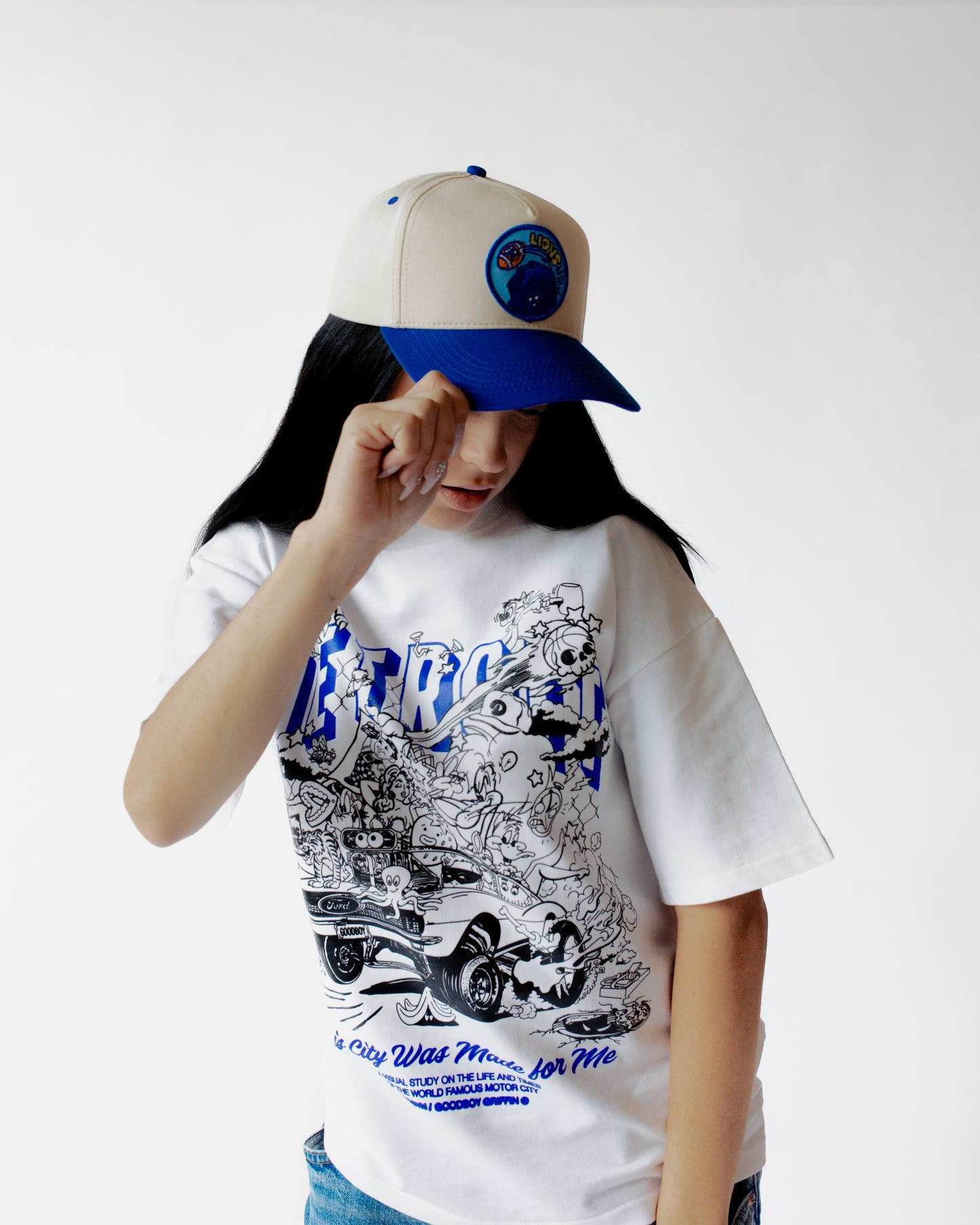 Robyn/Goodboy Griffin Lions 5-Panel Hat