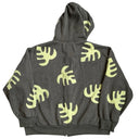 Dos Jefes Monstera Zip-Up Hoodie