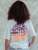 Distinct Life Tee Detroit Inspires The World - White