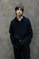 Percival Chronicle Knitted Hoodie - Black