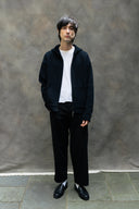 Percival Chronicle Knitted Hoodie - Black
