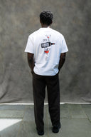 Percival Perci & Rossi Martini Oversized Tee - White