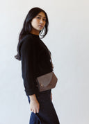 Petal Clutch & Crossbody Bag - Steel Dyed