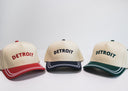 Detroit 5 Panel Hat - Green/OS Font