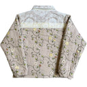 Dos Jefes Lace Overlay Floral Embroidered Quilt Jacket