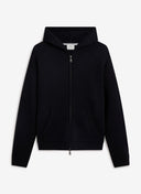 Percival Chronicle Knitted Hoodie - Black