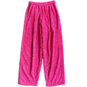 Dos Jefes Hot Pink Bouclè Pants
