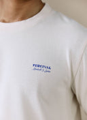 Percival Harlow Fine Wines Long Sleeve T-Shirt - Cream