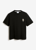 Percival Grill Oversized Tee - Black