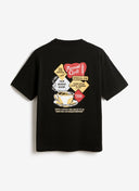 Percival Grill Oversized Tee - Black